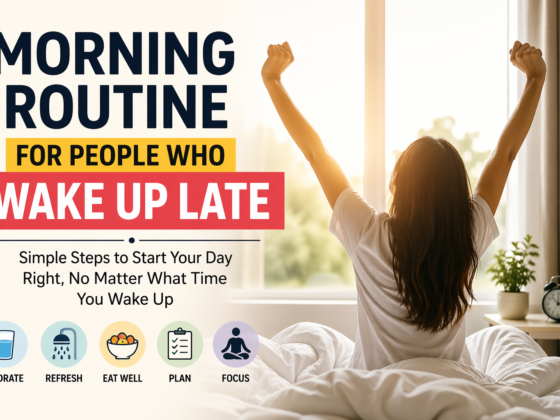 Morning Routine for People Who Wake Up Late